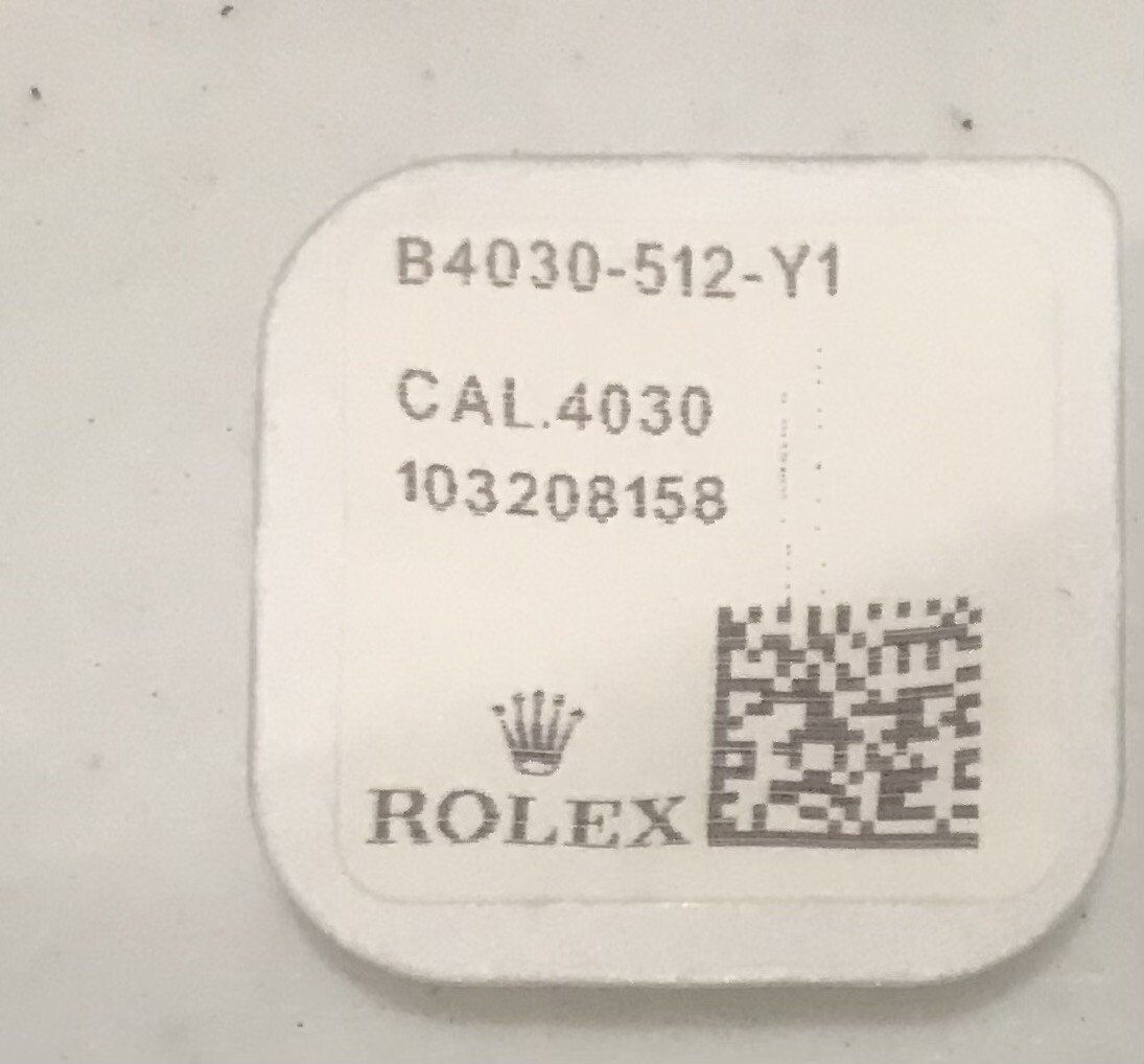 Rolex Calibre 4030 Driving Wheel for Ratchet Wheel 4030-512 – New Sealed Package