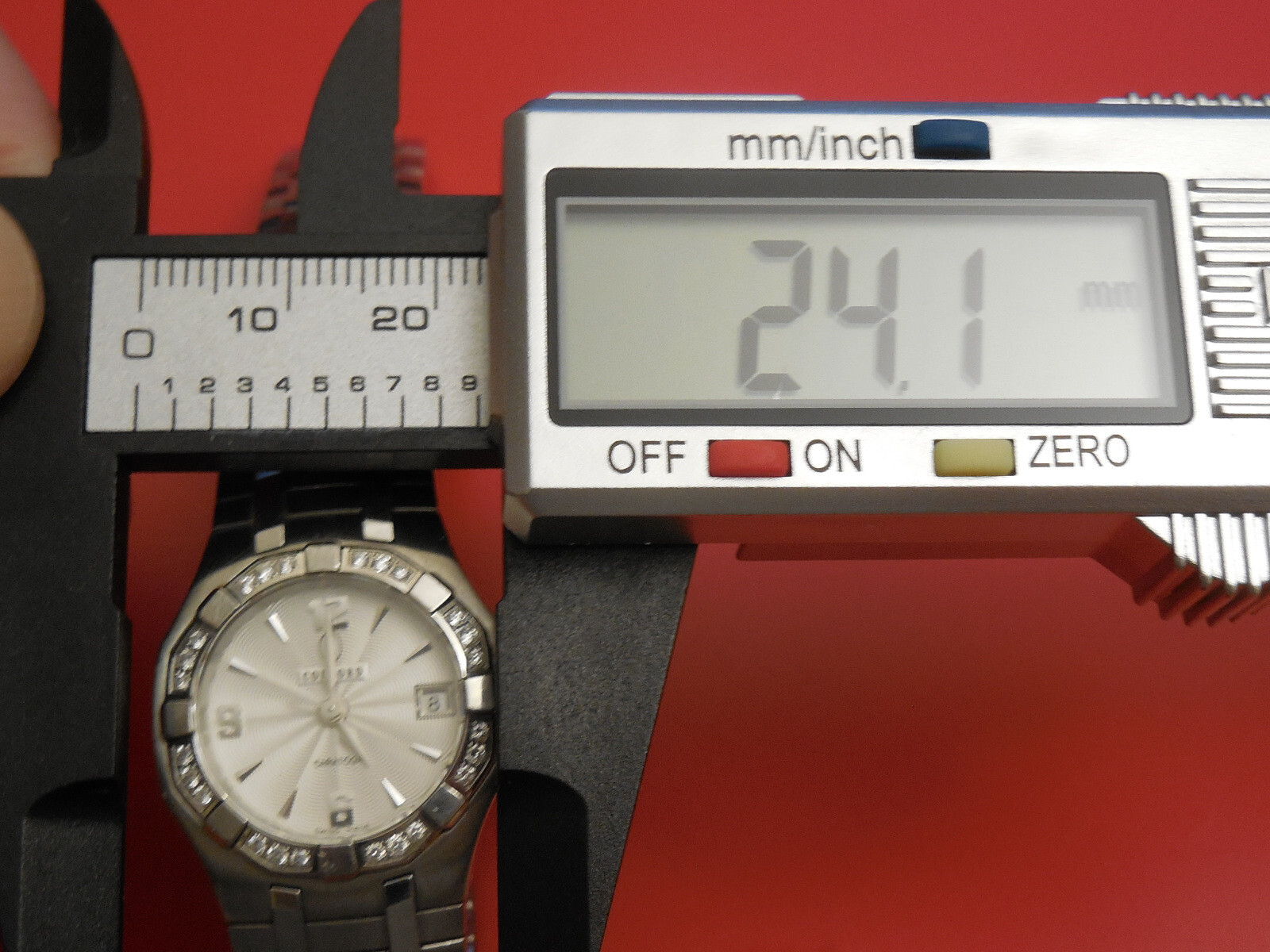 GENUINE CONCORD STEEL SARATOGA STRAP BAND BRACELET 14MM LINK UPDATED MODEL #2