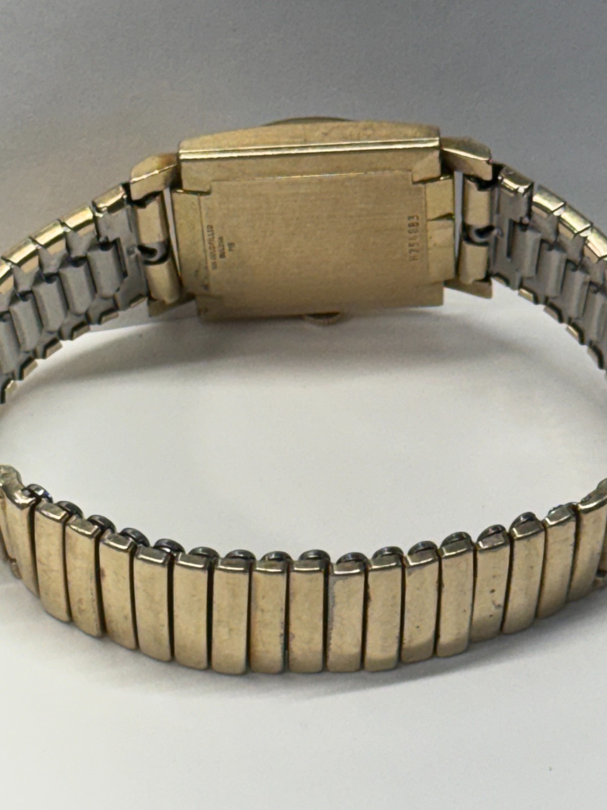 Bulova 21 Jewel Diamond Dial 10BZC Movement GF Case Watch