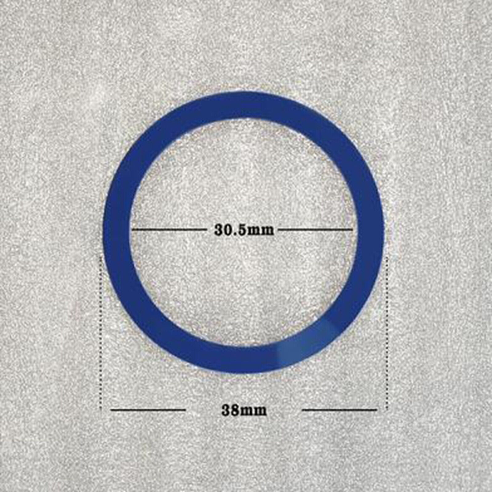 No Character Ceramic Bezel Ring Insert SUB 38mm 30.5mm Dia. for 40mm Watch Case