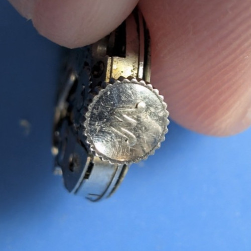 VINTAGE LADIES WYLER CAL WS220 ETA 2440 WRISTWATCH MOVEMENT RUNNING