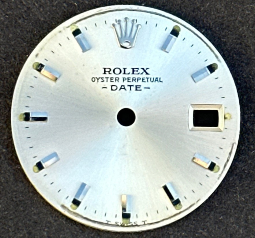 Vintage Rolex Oyster Perpertual Date Watch Dial For 26mm Case 6517 6519 6917