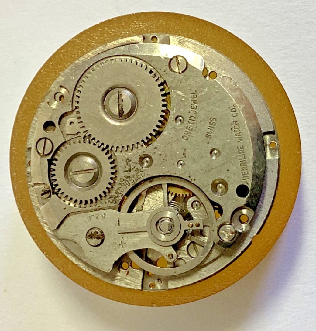 Lot Carlisle Henriline Watch Co Ebosa 65 Running Swiss Spare Parts Repair READ