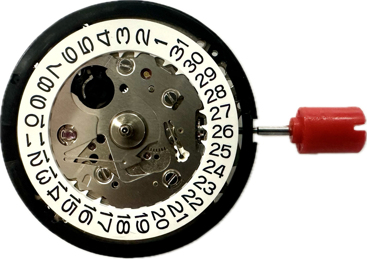 Seiko 6R15 (6R15D) Automatic Watch Movement Date at 3 with Stem GENUINE NEW