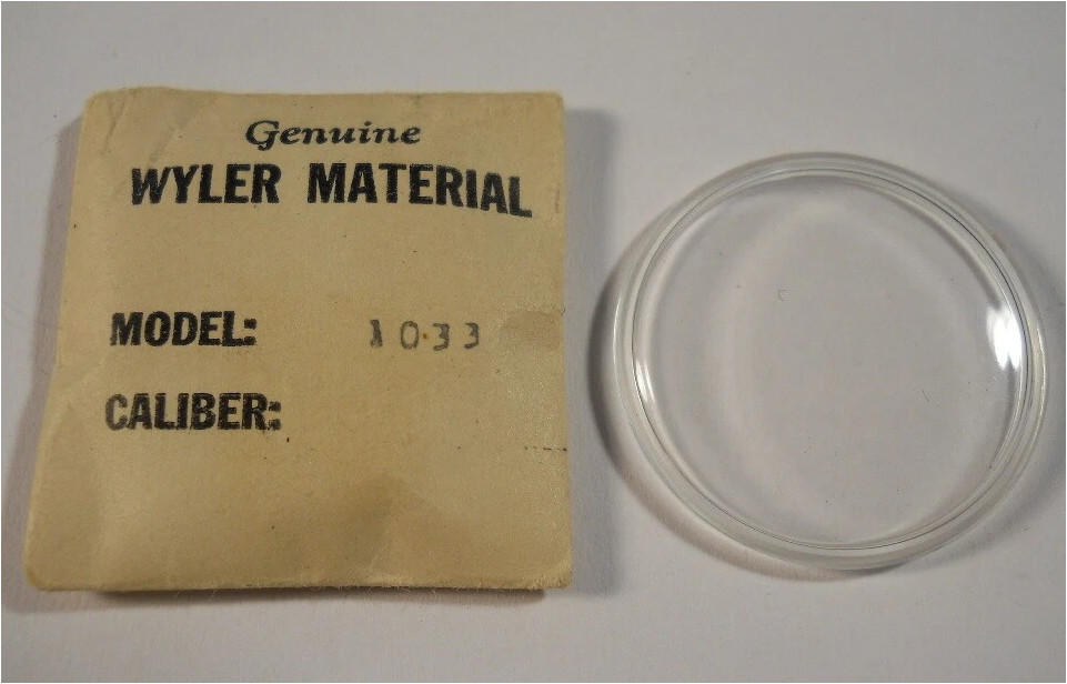 Watch Crystal For Wyler 1033 – 26.3 mm Diameter – Replacement / Repair Part