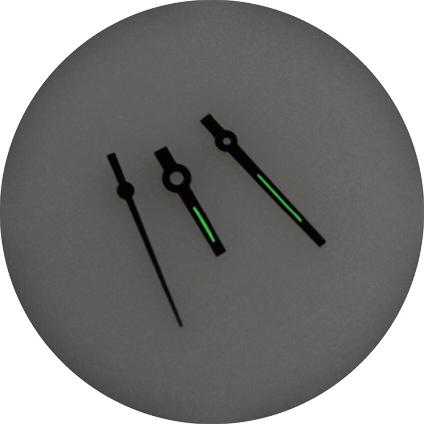 Green Luminous Mechanical Watch Hands Set for 31mm Case for NH05/NH06 Movement
