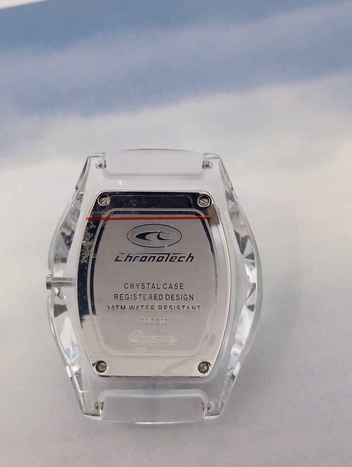 CHRONOTECH PRISMATIC CRYSTAL CASE REF 7888M NEW