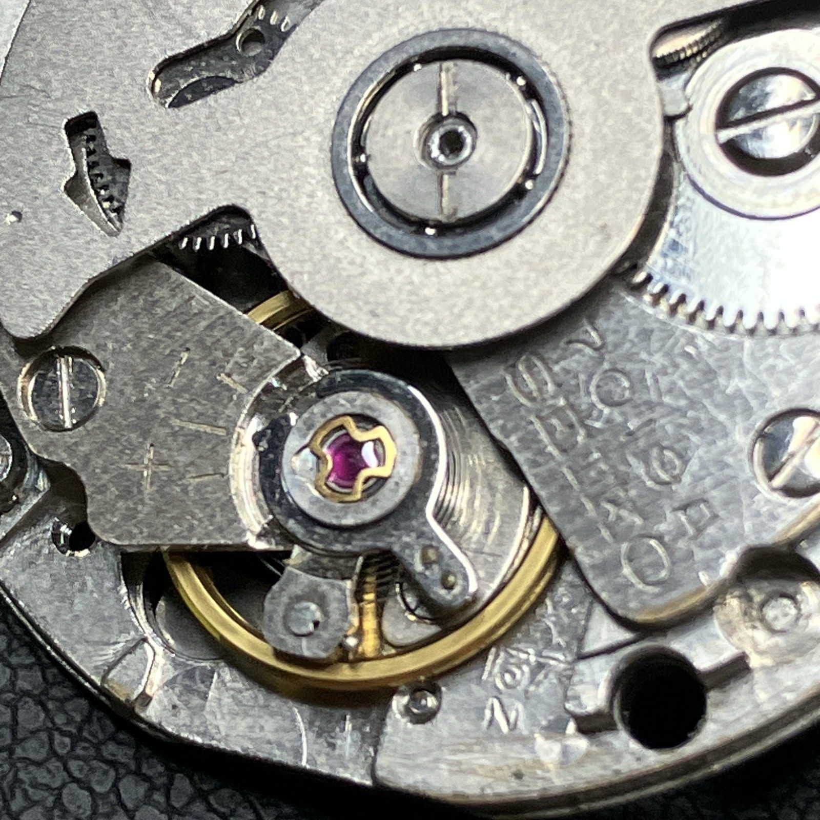Seiko 7019A Caliber 21J Automatic Watch Movement Crown Stem Parts Repair Donor