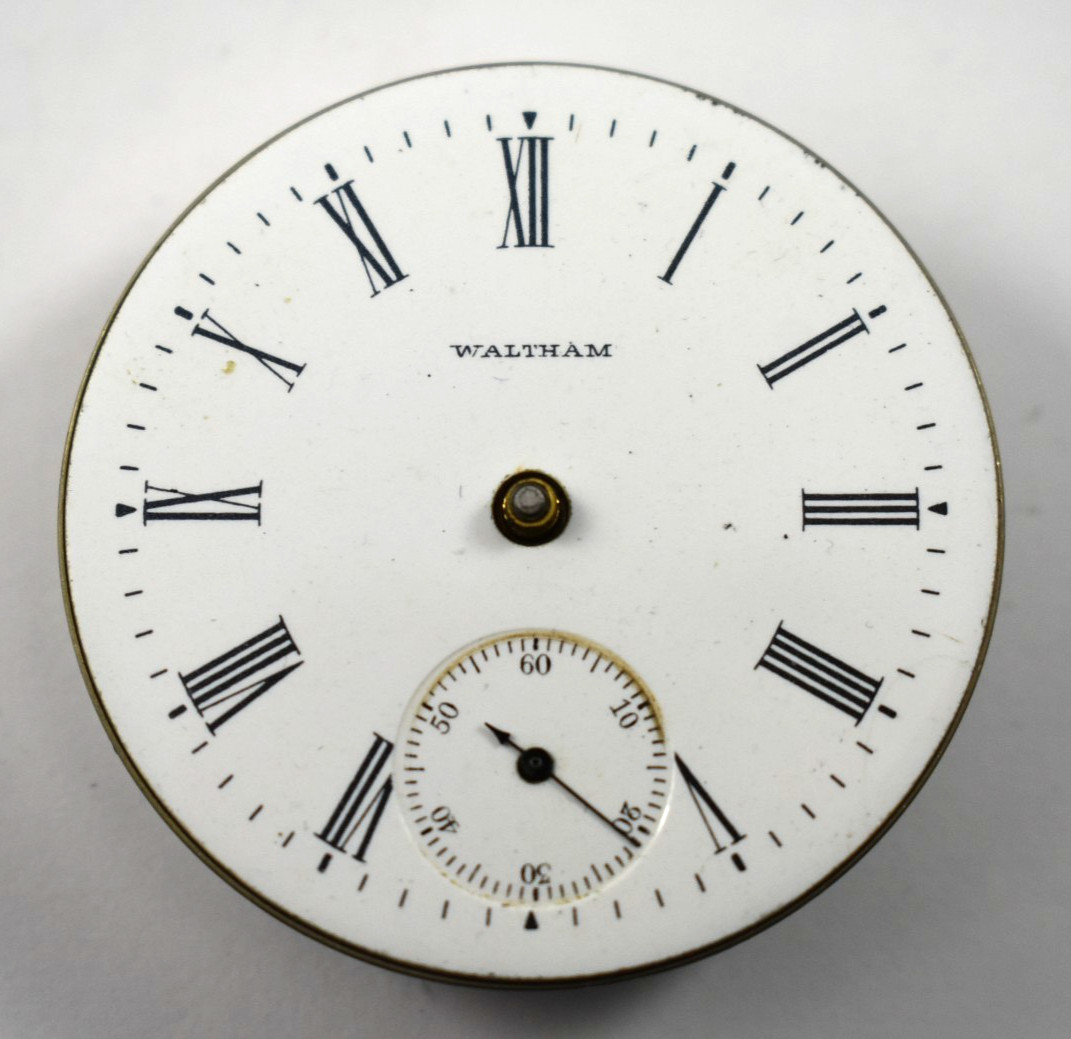 Vintage Waltham Grade No. 18 18s 7J OF Pocket Watch Movement lot.en