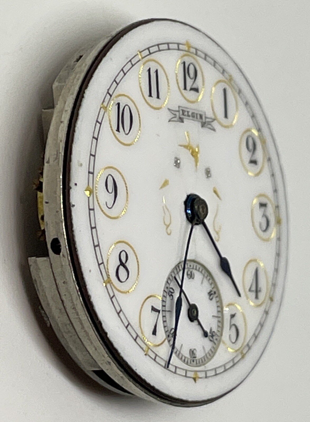 ELGIN POCKET WATCH MOVEMENT 1891 0s 11 Jewels Runs