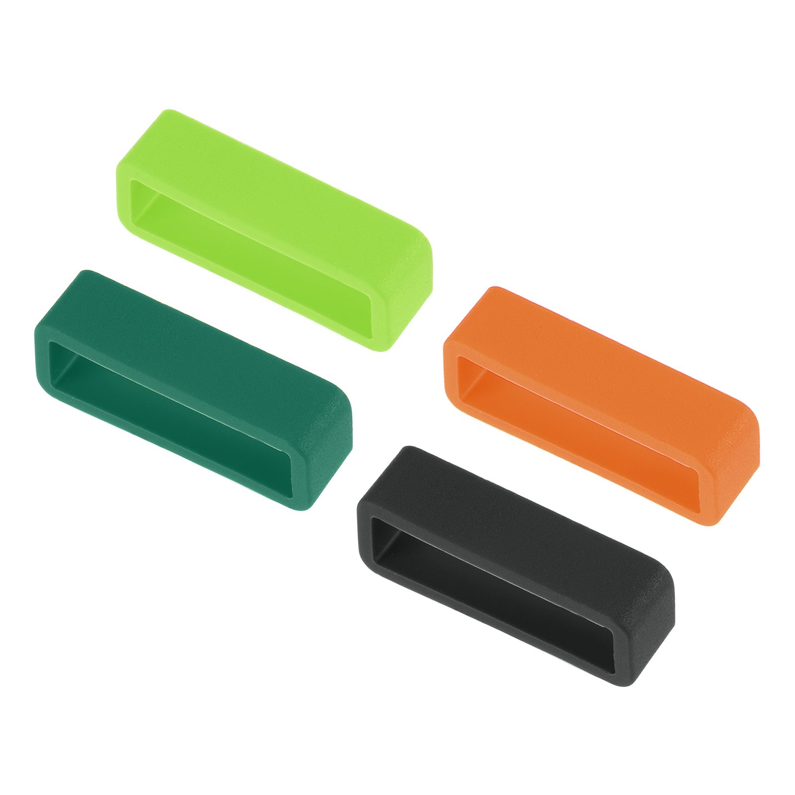 Watch Band Strap Watch Retainers for 24mm Width Watch Band 4 Color 8 Pcs