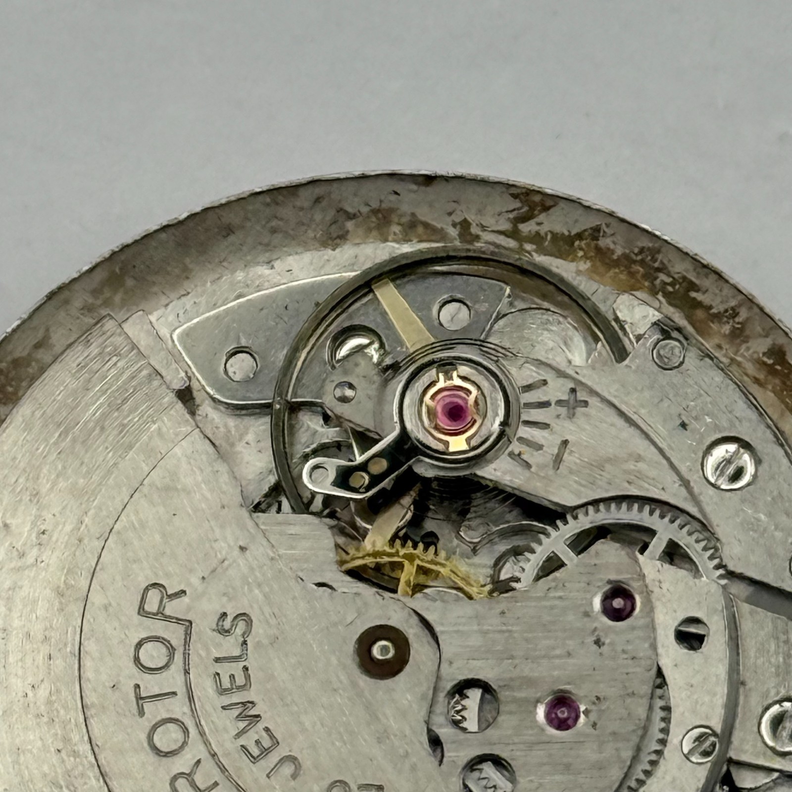 PUW 1361 Watch Movement Countess 25 Jewels Incabloc German Automatic Parts 30mm