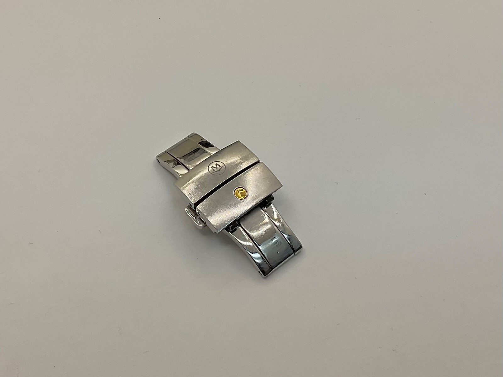 Men’s Movado SE Clasp 81 G1 1851 Two Tone Stainless Steel and Gold Tone 18mm
