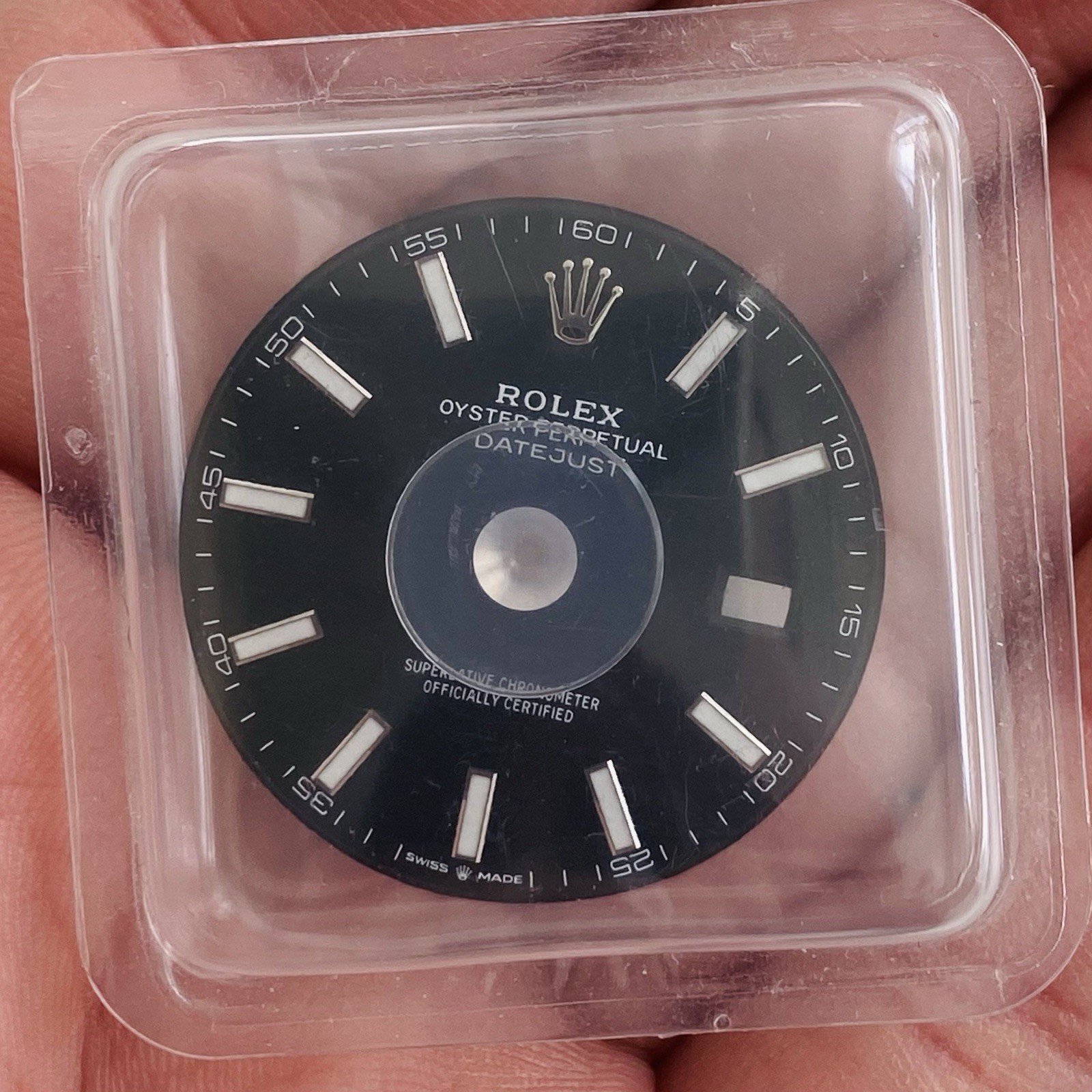 Rolex NOS Black Dial For Datejust 41mm Model Ref 126300 & 126334