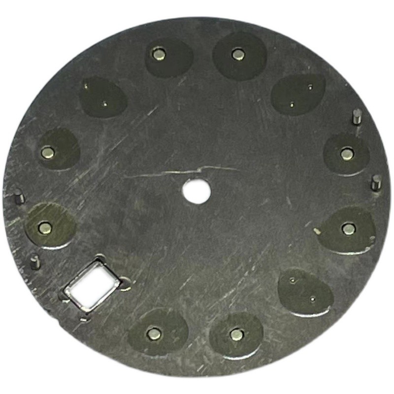 NH35 Fish Scale Dial 28.5mm Green Luminous for NH35/36 Movement Watch Accessorie
