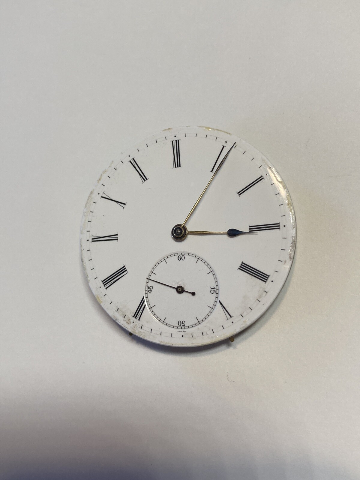 Collectible high grade Full Jewels Pocketwatch Movement Key Wind Swiss Men’s