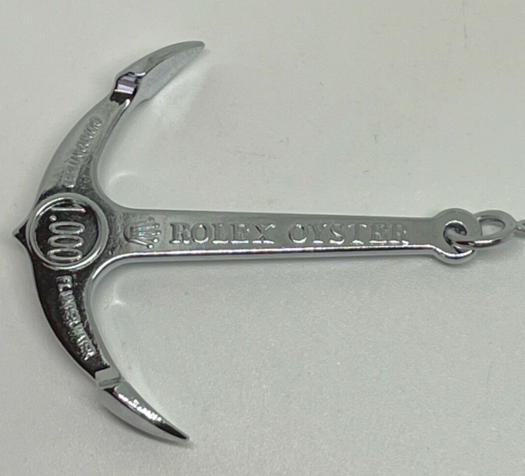 ROLEX OYSTER SUBMARINER ANCHOR WITH CHAIN 300 Metres 1000 Ft
