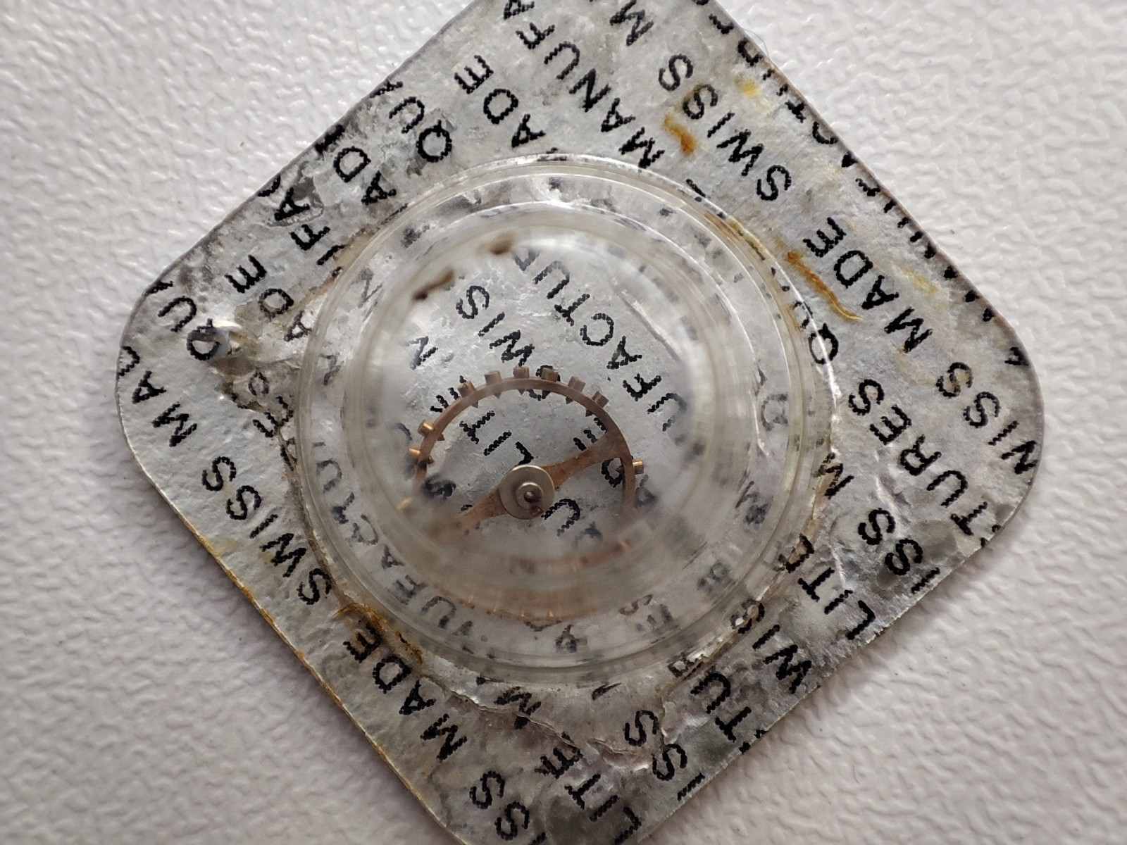 bulova 54 cal 6 BK balance wheel – steering wheel – balance 6B0 ??