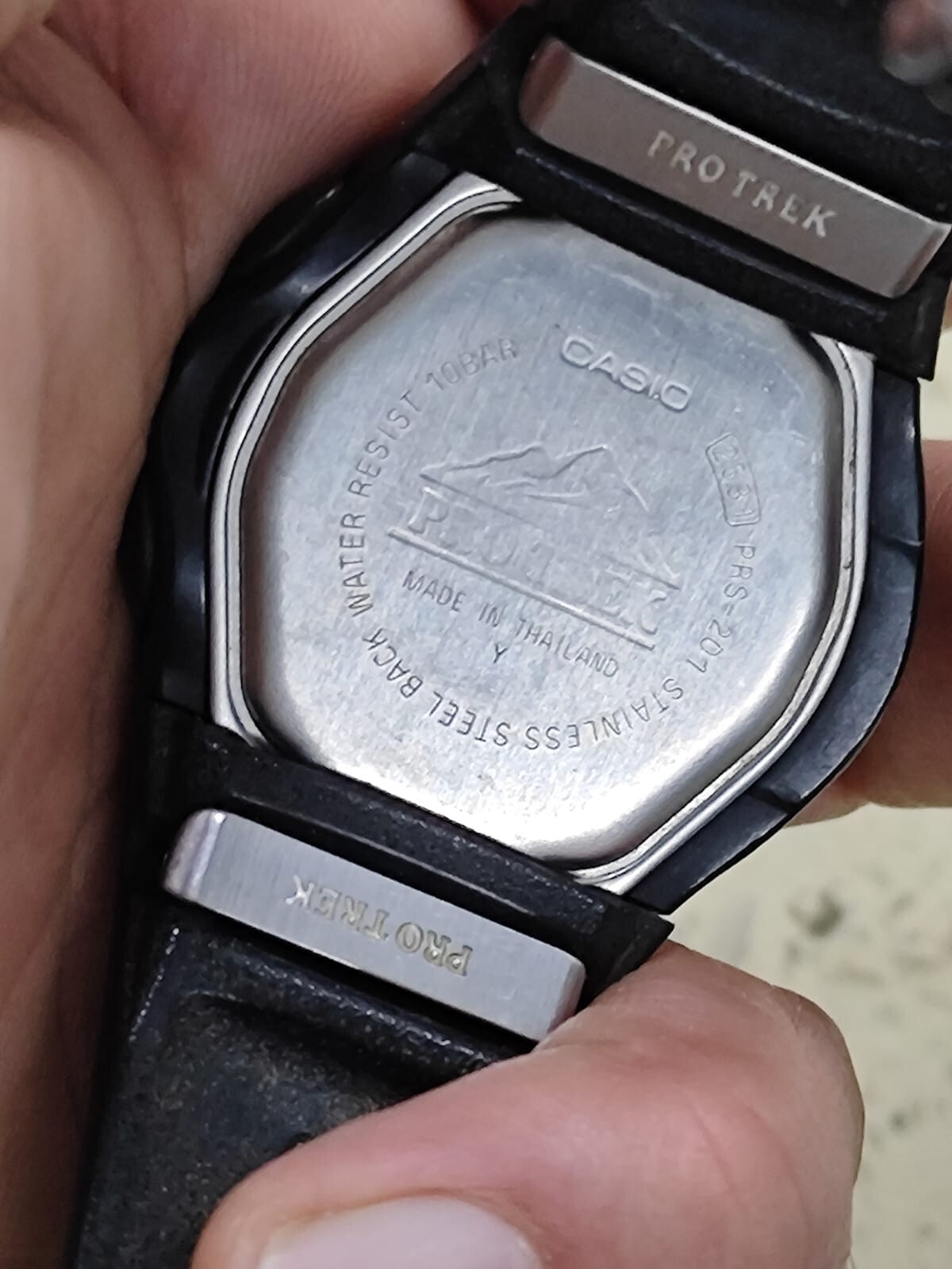 Vintage Casio Pro Trek Watch PRS-201 – 100m Touch Solar Movement Working