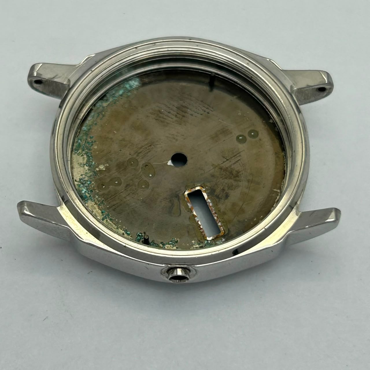 SEIKO 5 Automatic 7S26-0400 Black Dial Men’s Watch Case for parts
