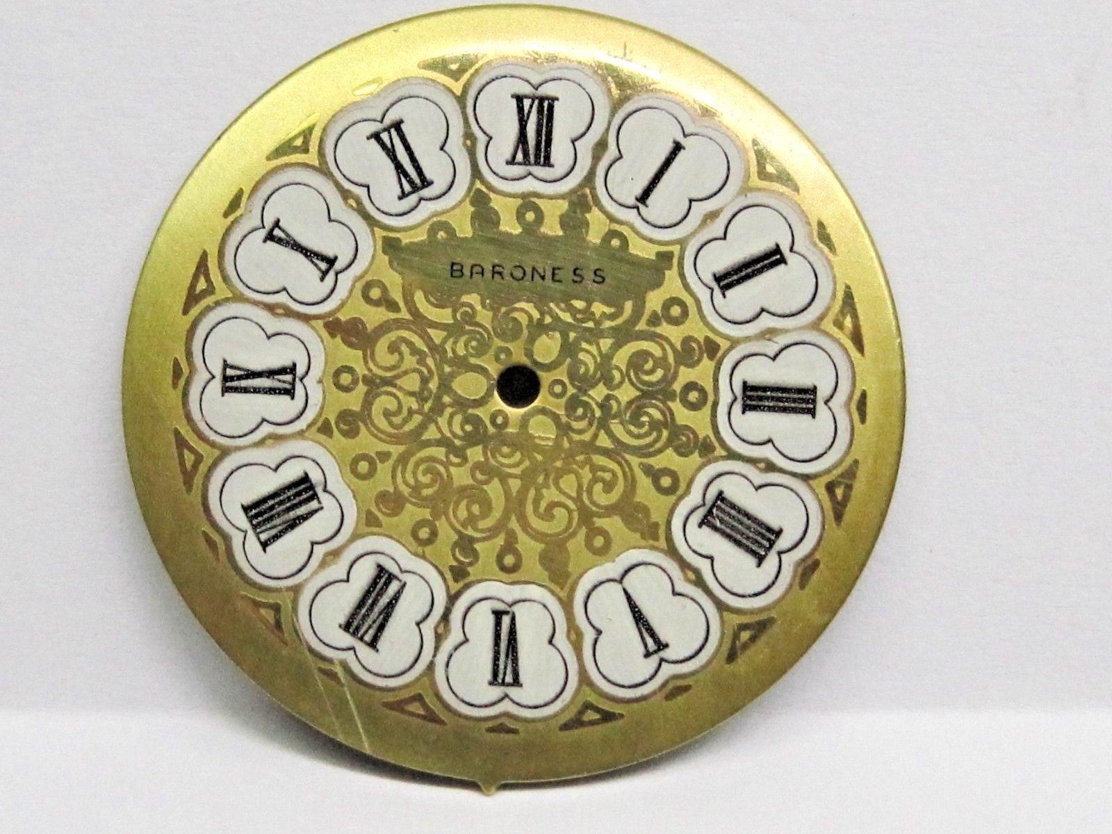 1-Vintage Gents/Ladies Baroness 17 Jewels Watch Dial, 31.25 mm