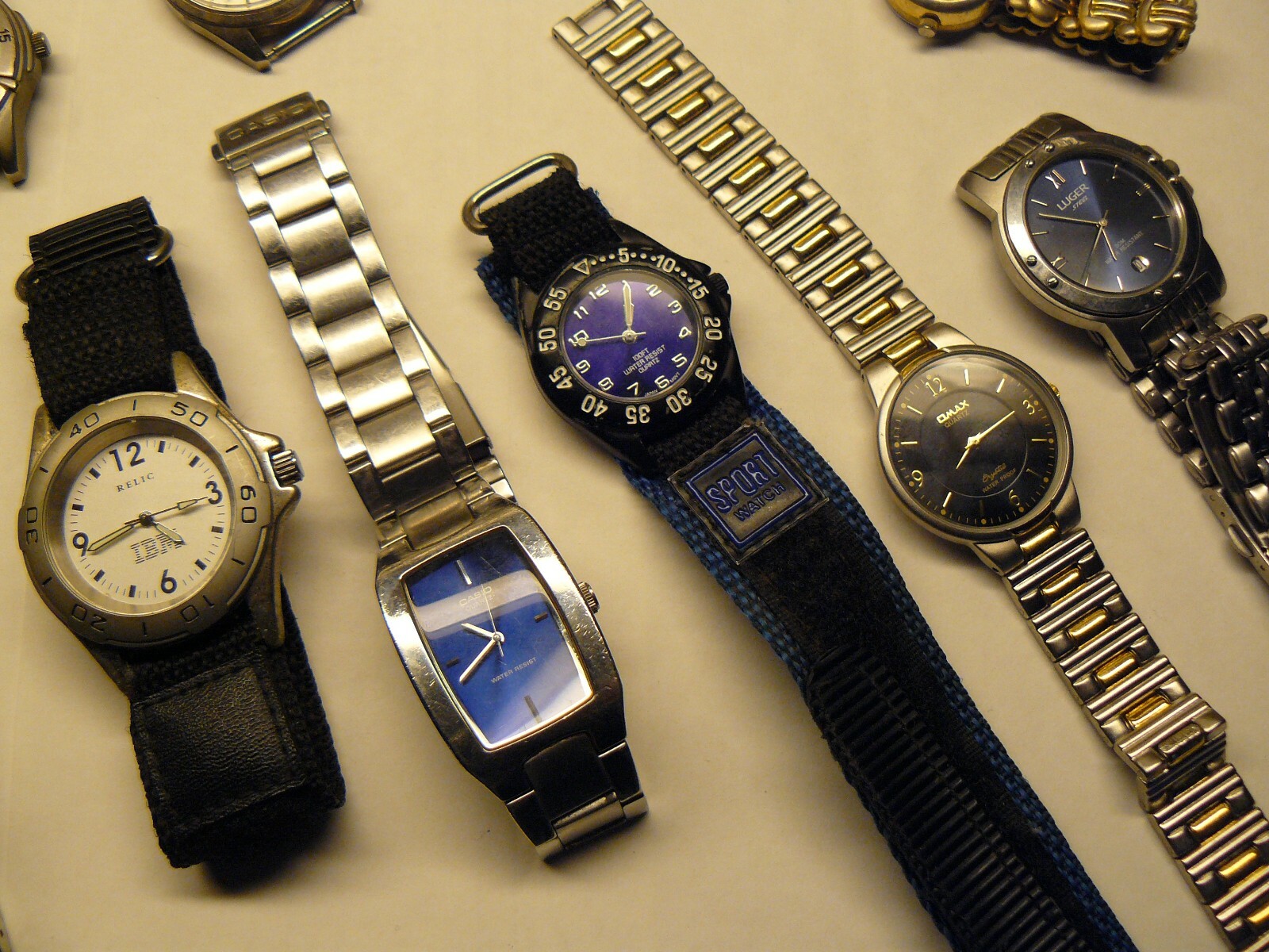 lot of wrist watches