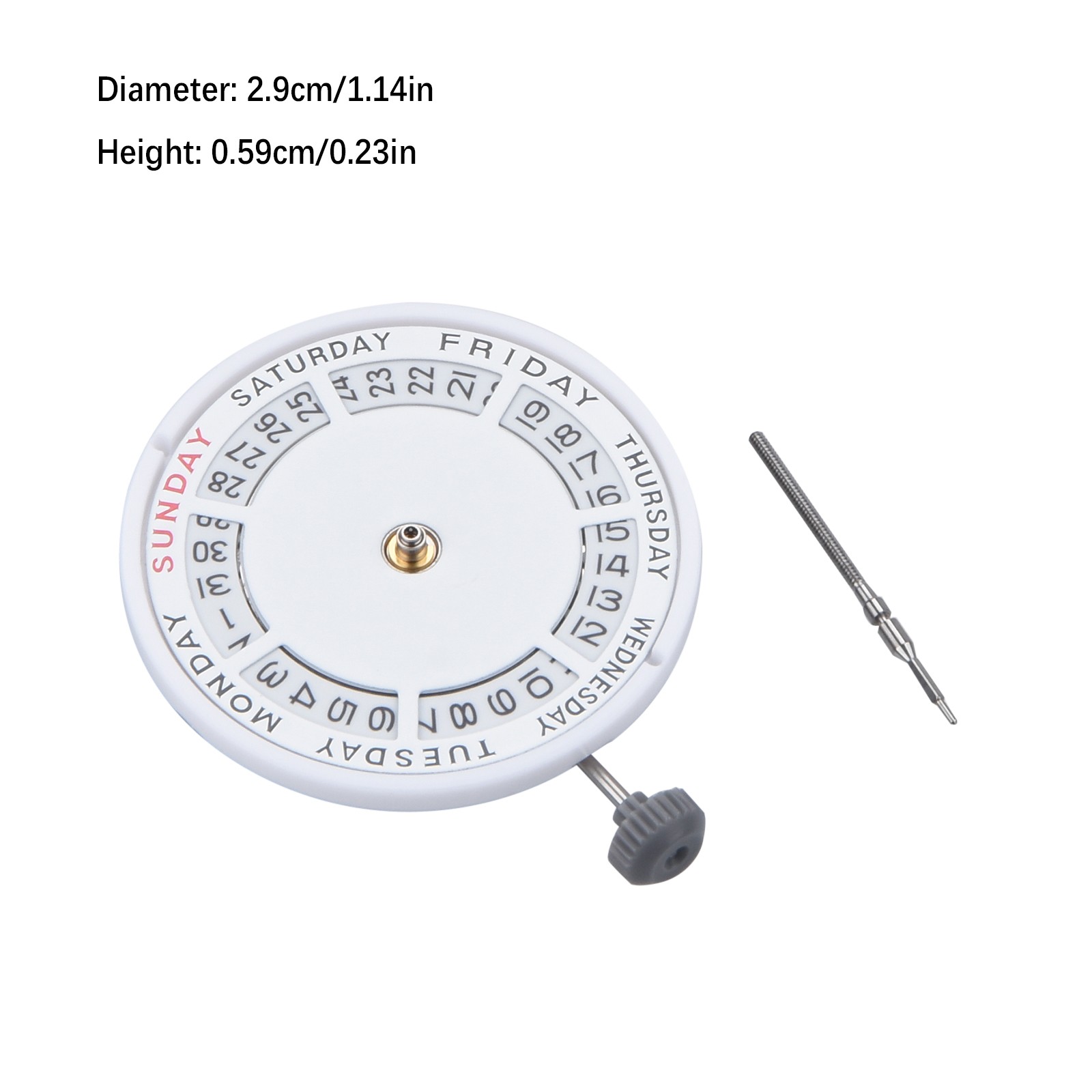 21 Jewels Double Calendar Watch Movement For Miyota 8285 Movement Accessories
