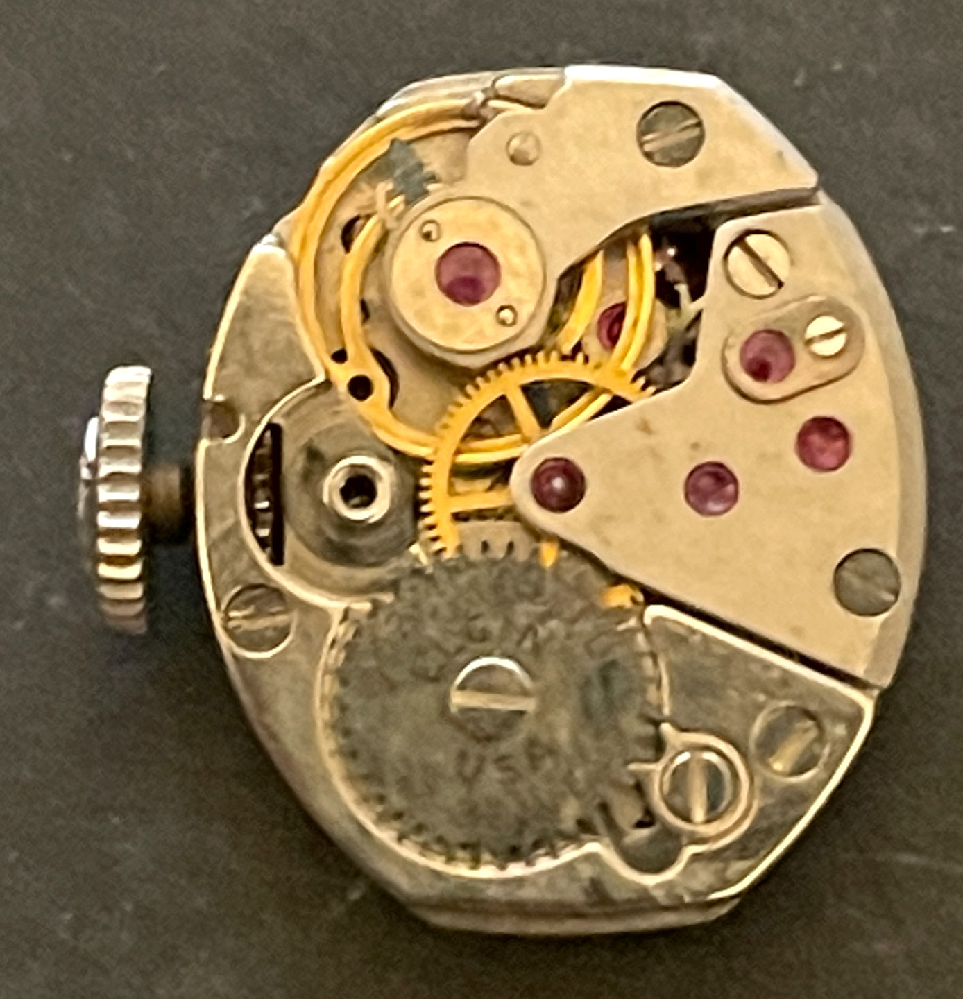 Vintage Elgin Cal 902 Ladies Watch Movement Women’s Good Balance 17j USA