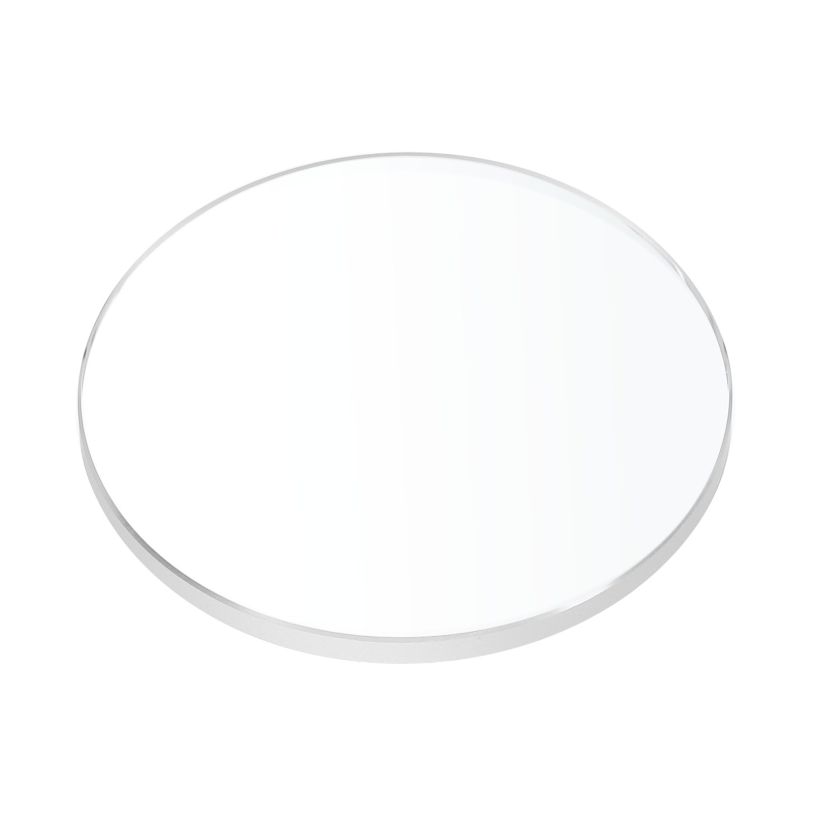 Watch Crystal Glass Lens 29.5mm Dia 2mm Thick Flat Round Sapphire Replacement,