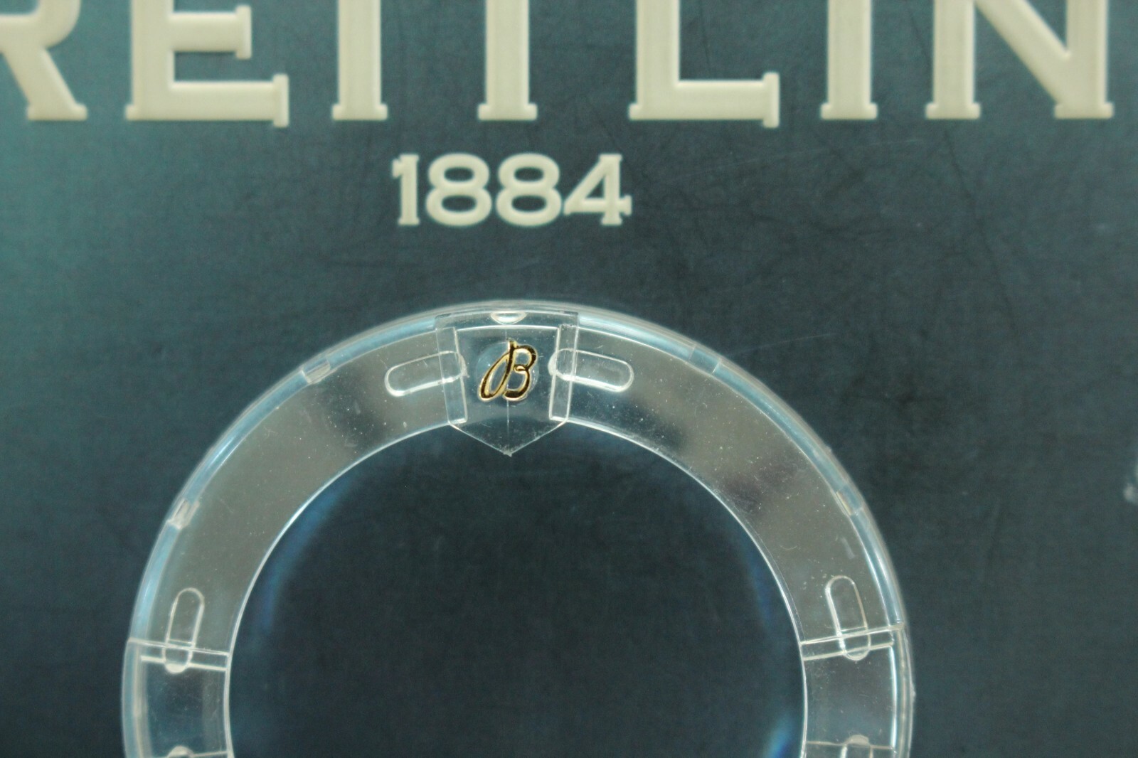 BREITLING FACTORY SALE JEWELER CLEAR PLASTIC WATCH BEZEL PROTECTOR #101 AERO EVO