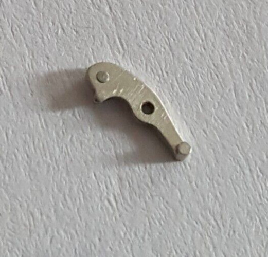 Bulova Caliber 8AH Part Number 25 Ebauche Number 443 (Setting Lever)
