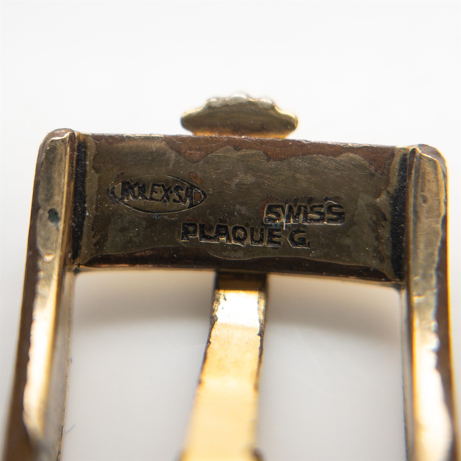 Vintage Ladies Rolex 18k Yellow Gold PLATED Buckle RARE