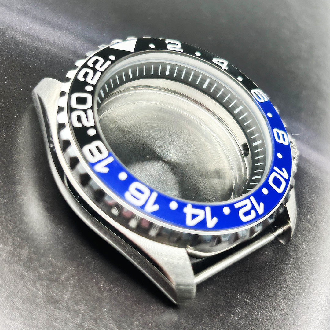 For NH35 NH36 4R35 4R15 SKX007 Movement 5ATM Watch Case Mod Sapphire Batman USA
