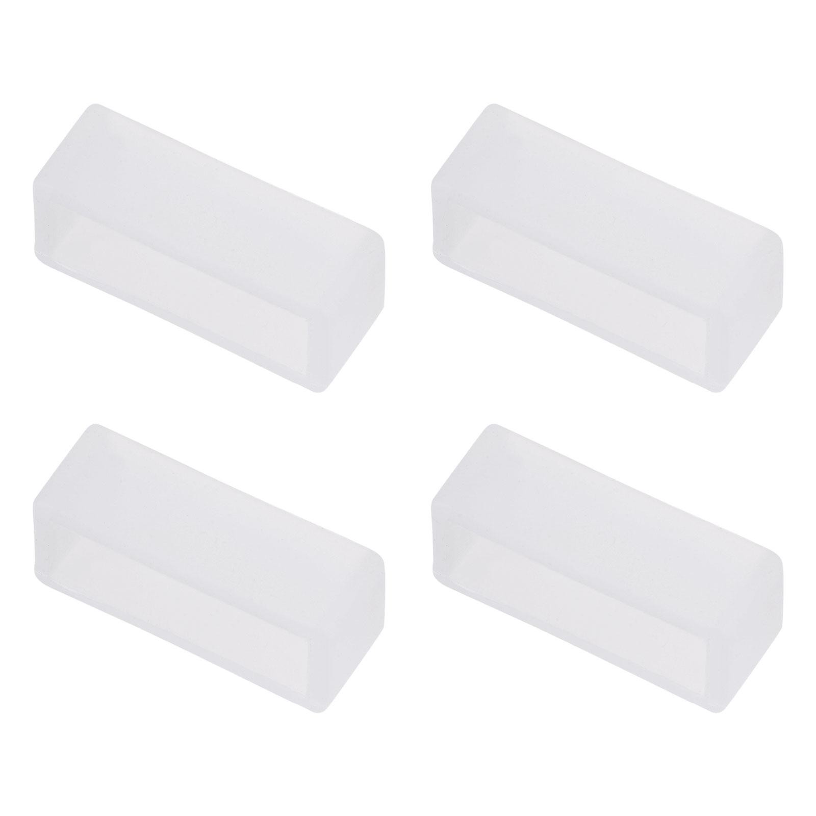 Watch strap Slots strap, for 20mm watch strap, transparent 4pcs