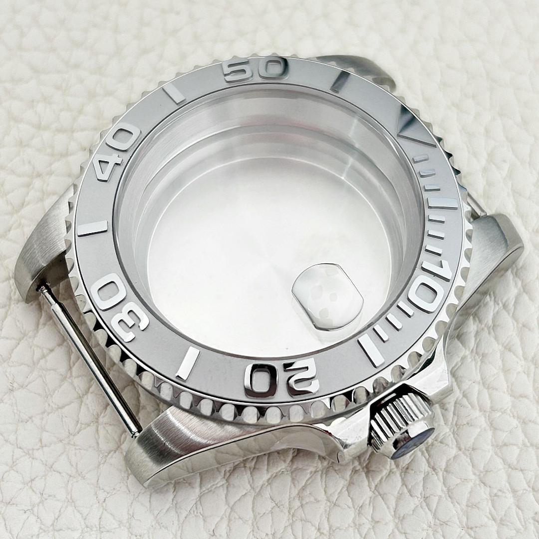 For NH35A NH34 Parts Mod- 200M Waterproof 40mm Brushed Dive Sapphire Watch Case