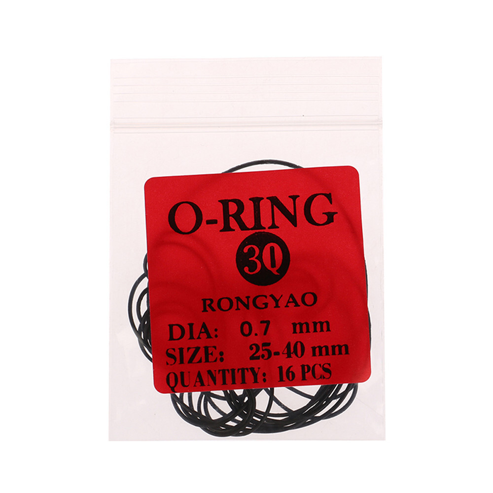 0.7mm Watch O-Ring Waterproof Rubber Cover Gaskets Watchmaker Repair Parts f