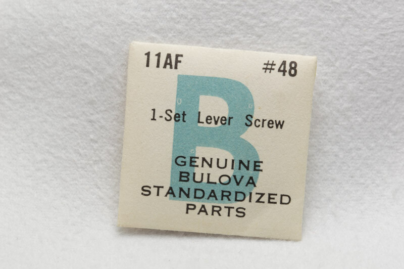 Bulova Wristwatch Parts Calibre 11AF