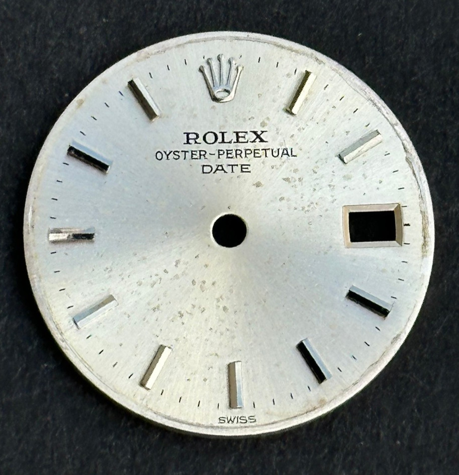 Vintage Rolex Oyster Perpertual Date Watch Dial Swiss For 26mm Case 6519 6917