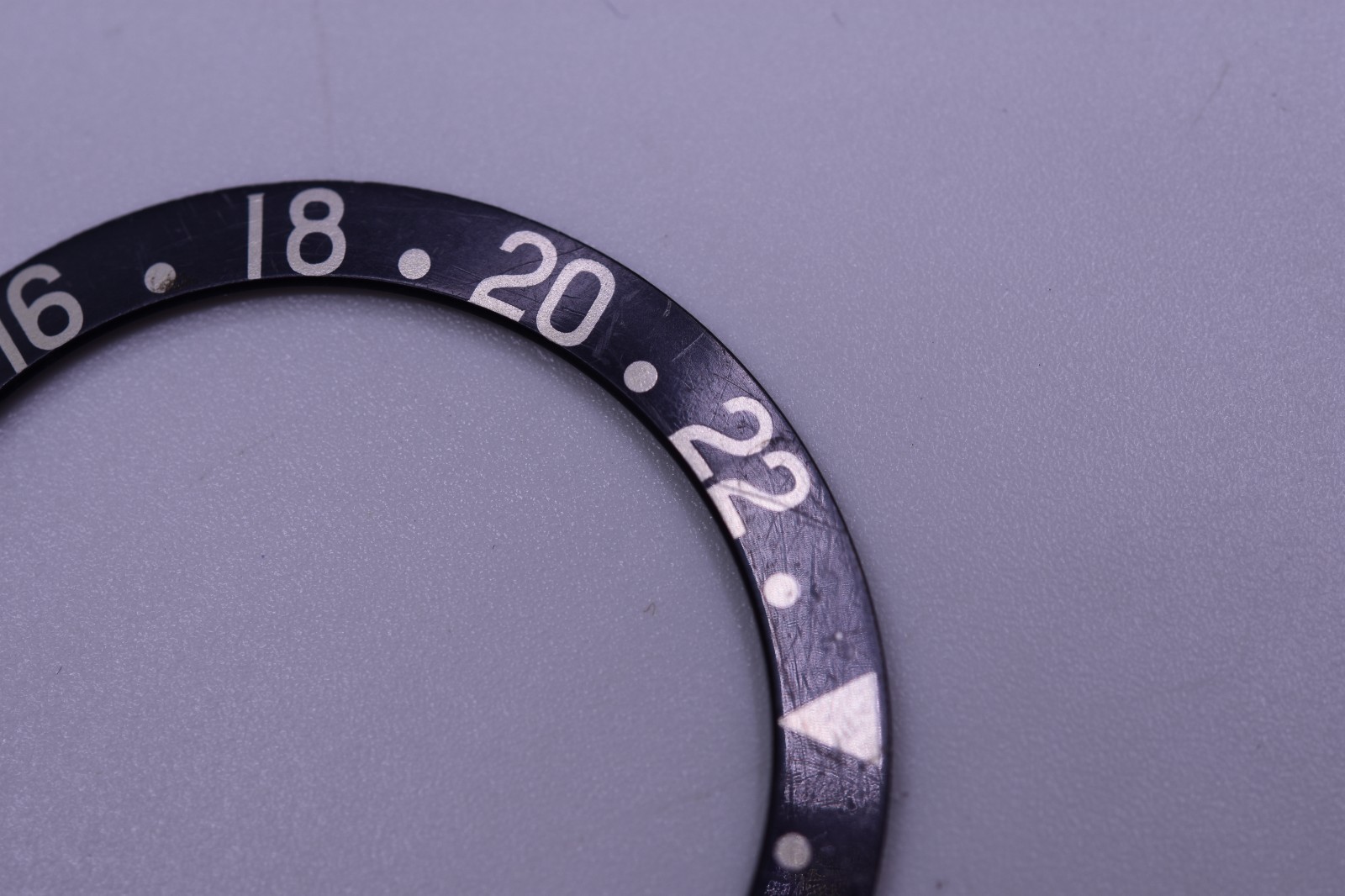 Vintage Rolex GMT Master 1675 16750 faded insert