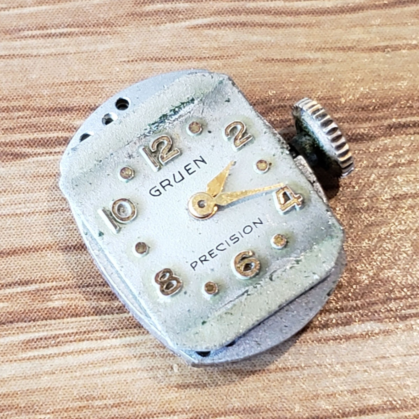 Vintage Gruen Precision 275 17 Jewel Veri-thin Swiss Watch Movement Numbered WP1