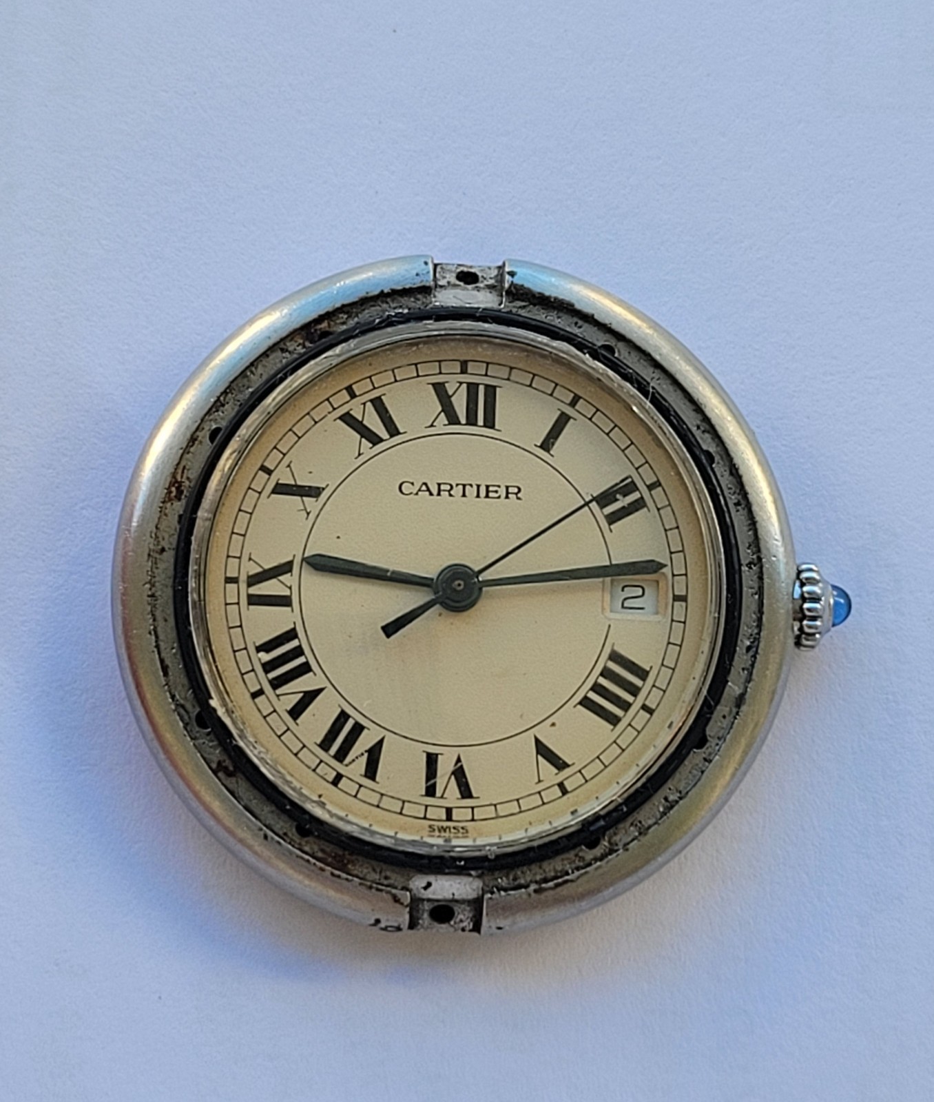 Original Cartier Panthere Quartz cal 157 Movement ladies 30mm for parts