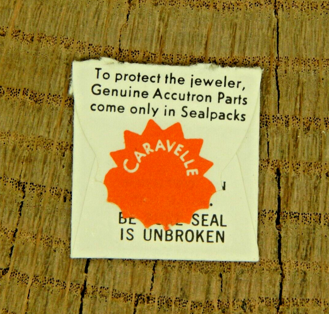 Genuine Caravelle 11OTCB GSQ 25 TRIT Set of Hands Watch Part 63-64 NOS