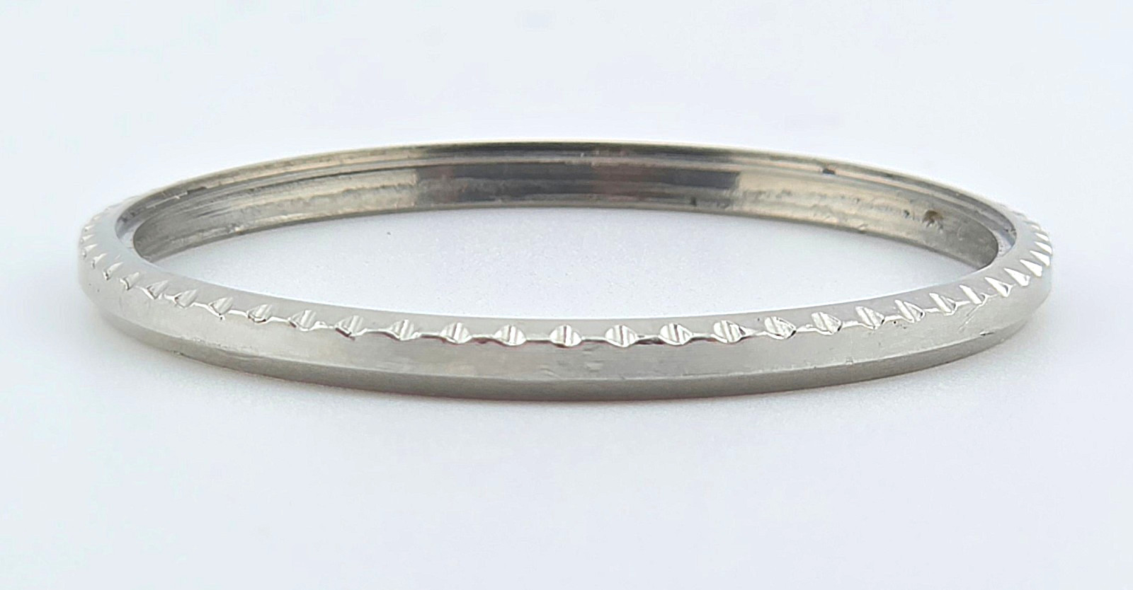 Genuine Rolex Sea Dweller 1665 Bezel with Crystal Retaining Ring