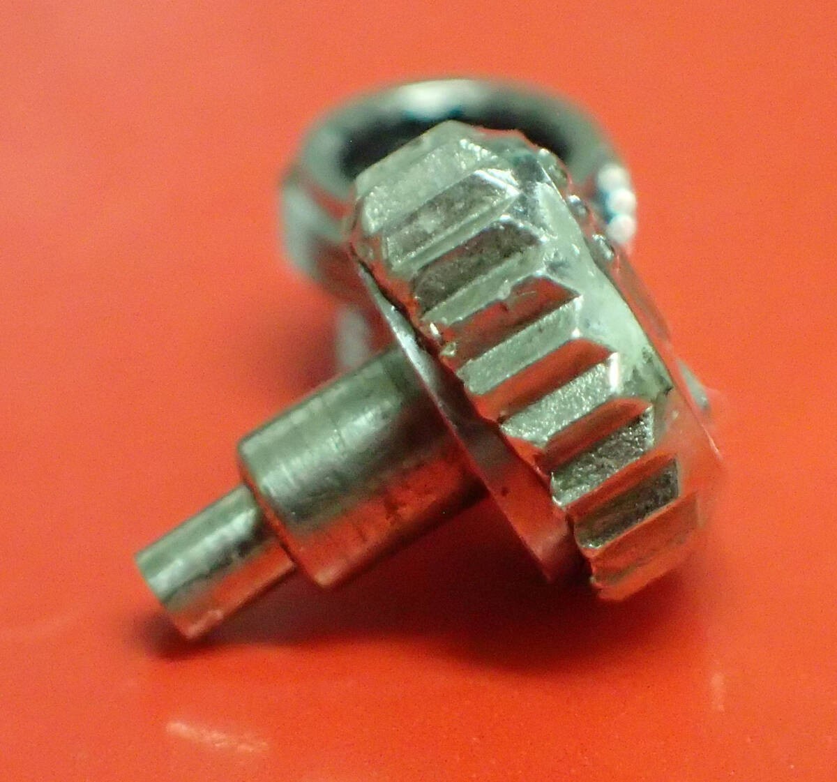 ROLEX 6mm White Gold Crown & Tube 600-4 Day-Date For Parts/Repair