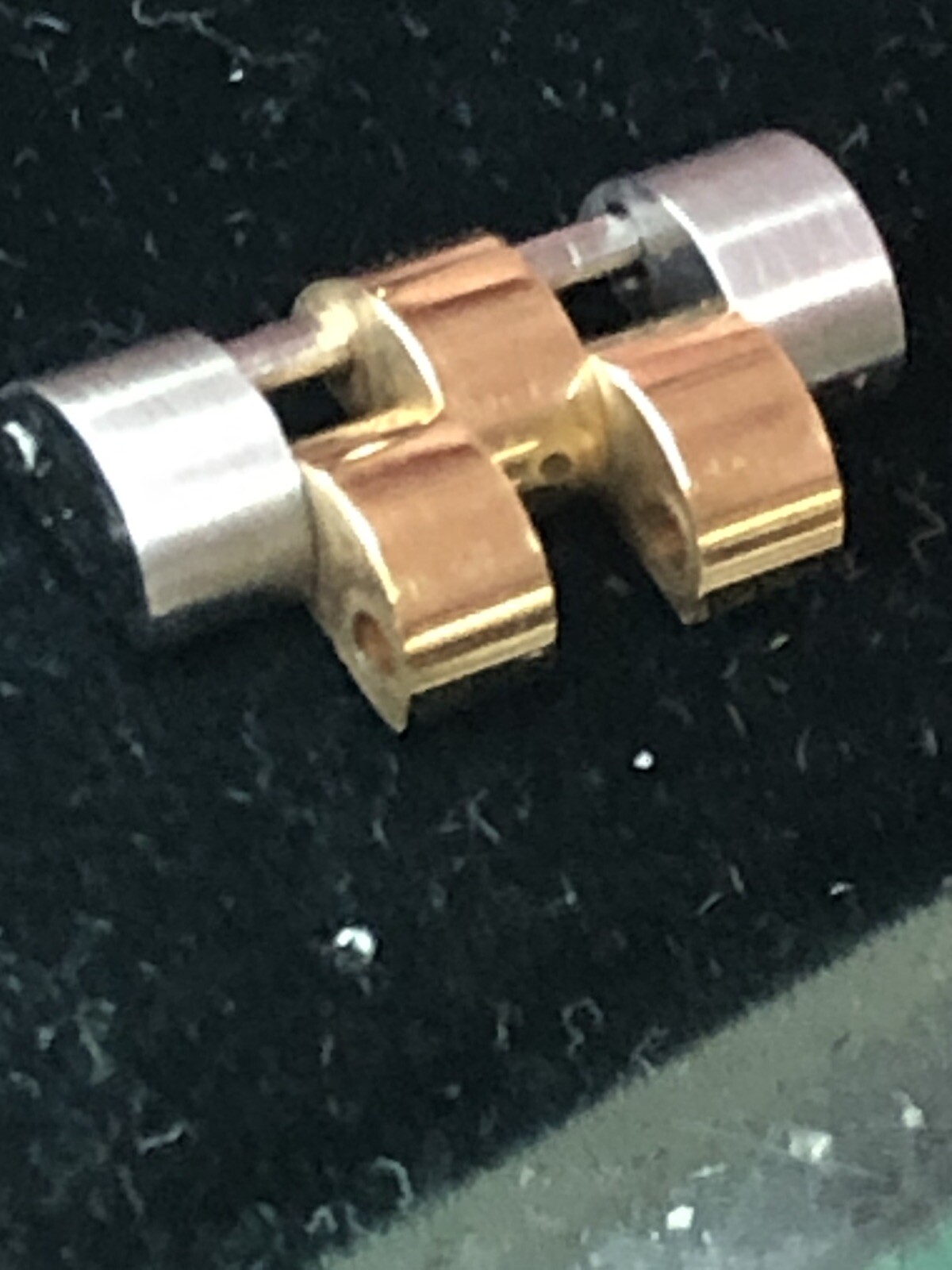 Factory Yellow Gold & SS Link 15.5mm For Rolex Datejust II 41mm # 126333 126303