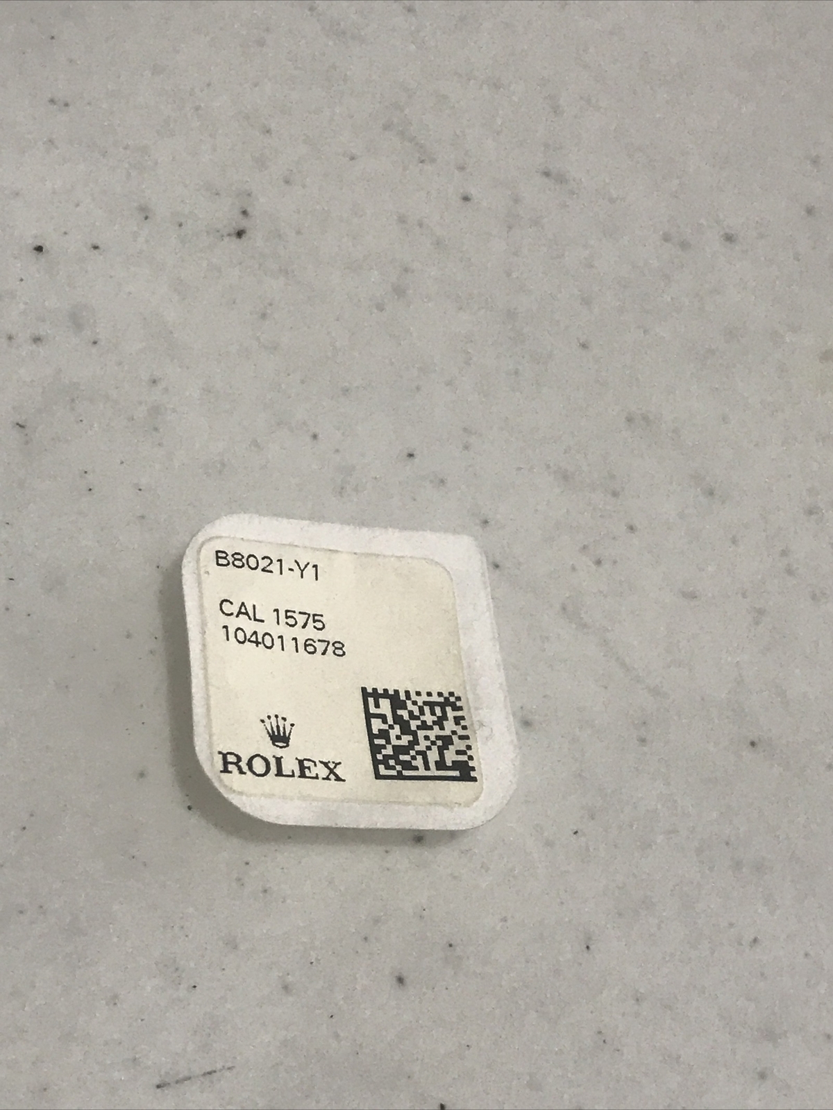 Brand New Rolex 1575 Date Wheel Caliber Part # 8021 – New Sealed Package