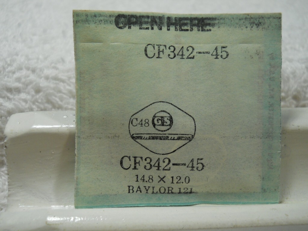 GS CF342-45 Watch Crystal Fit Baylor 121 – 14.8 x 12.0 mm – Replacement / Repair