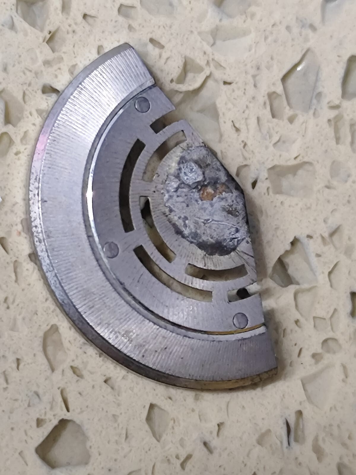 Rolex 1570 1560 1530 7903 Watch Movement Oscillating Weight Rotor Work