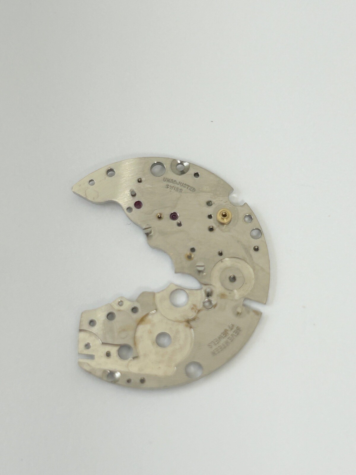 Venus Cal 170 Movement Part Balance Wheel Spring Barrel Bridge Wakmann Breitling