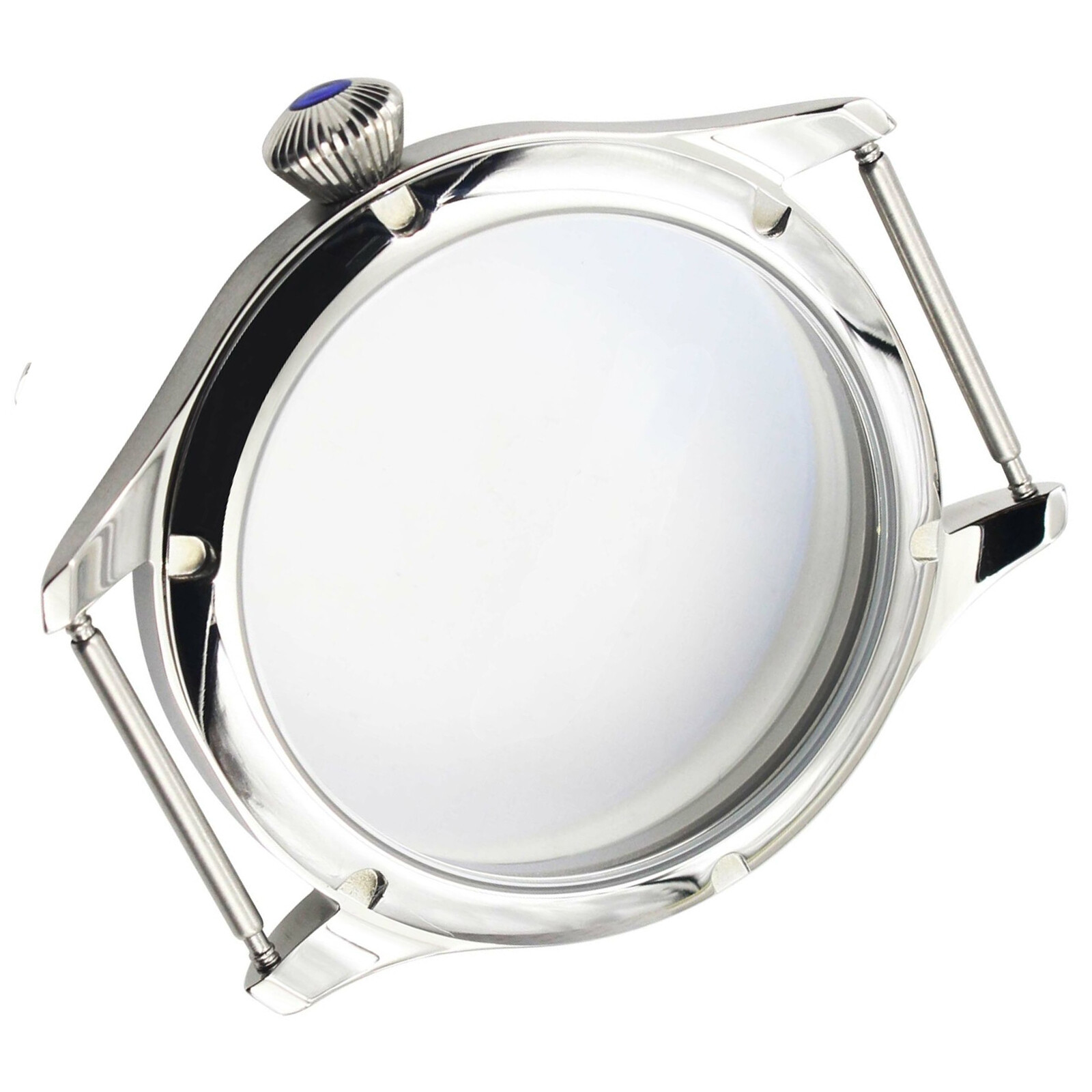 Original 44mm Stainless Steel Watch Case For Seagull ST3600/ST3621 ETA 6497/6498